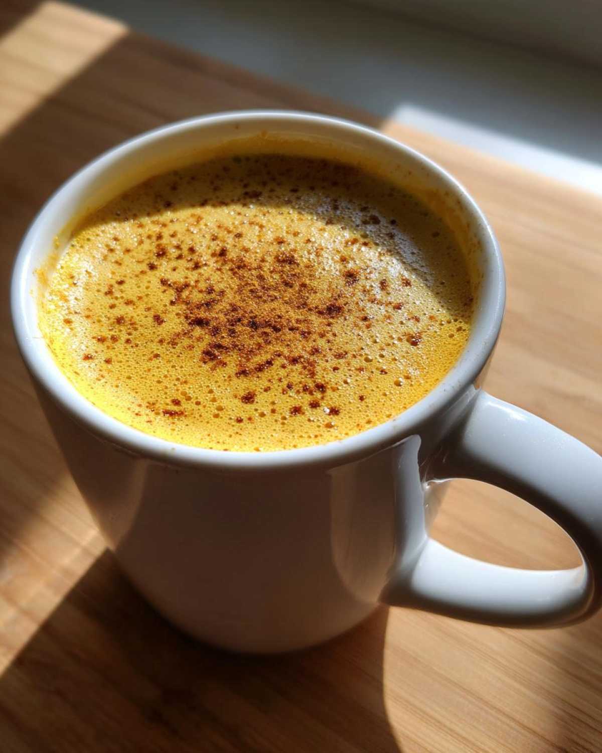 Golden Turmeric Latte - detail 2