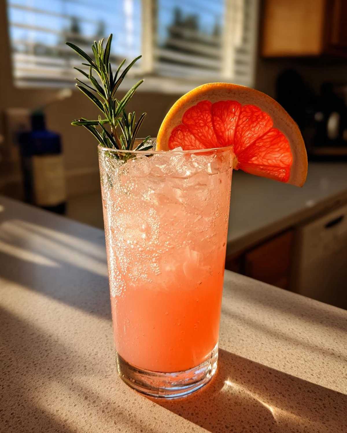 Grapefruit Rosemary Gin Spritzer - detail 3