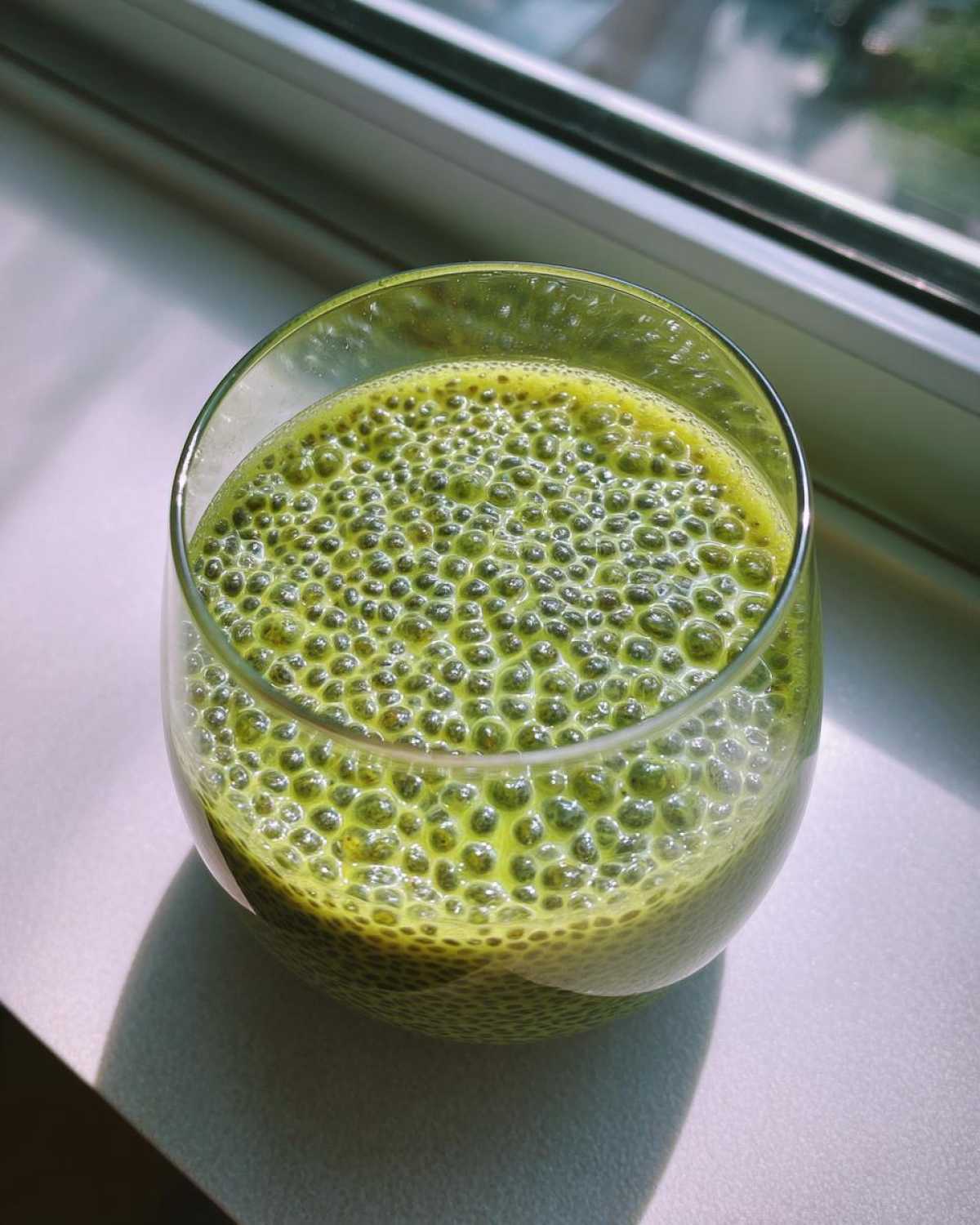 Green Tea Chia Pudding - detail 1