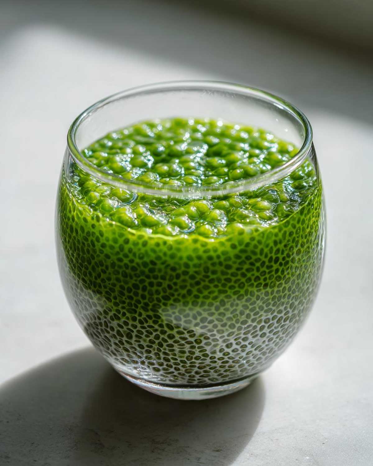 Green Tea Chia Pudding - detail 2