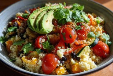Healthy New Year Cauliflower Rice Bowl