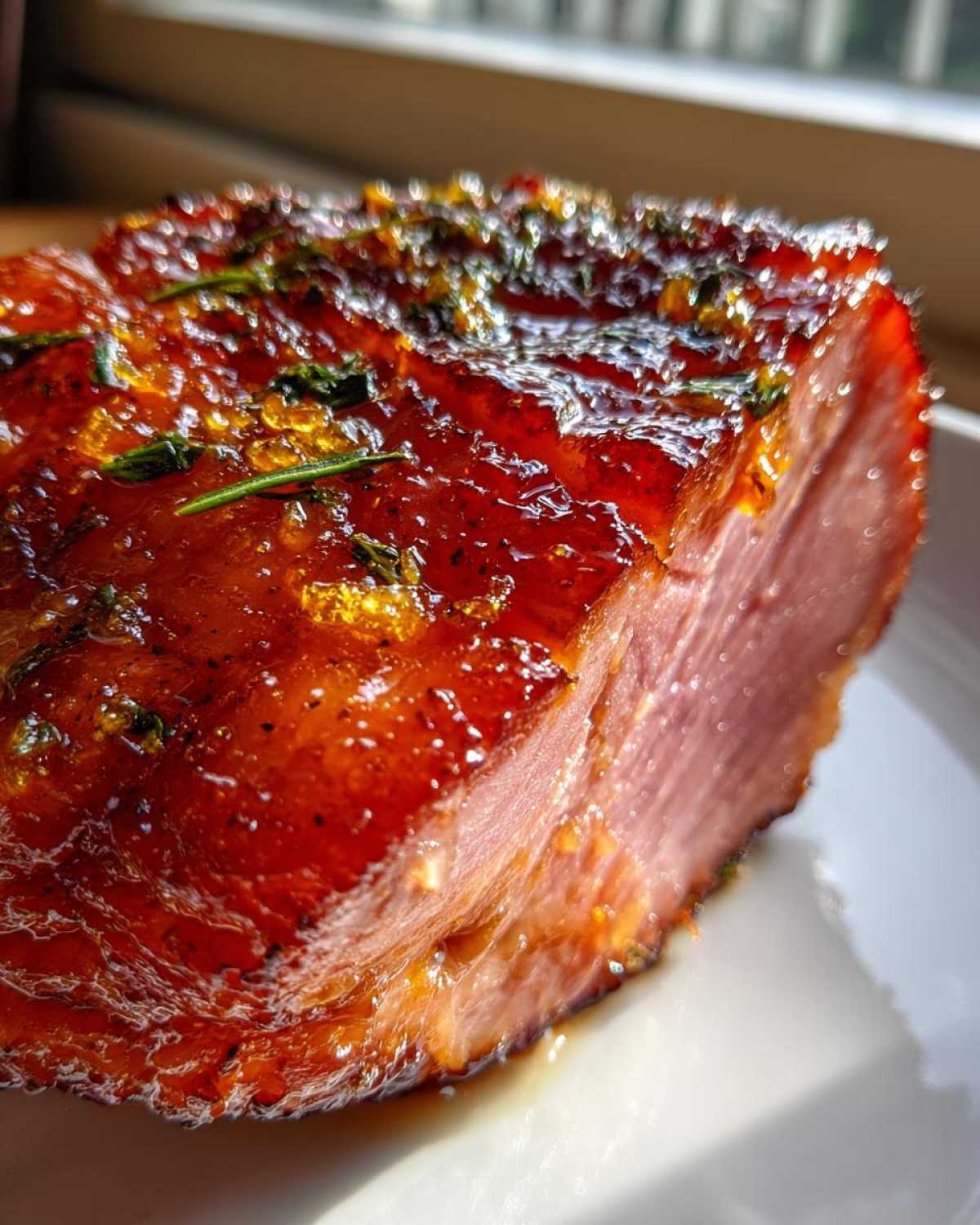 Herbed Honey Glazed Ham with Orange Zest - detail 2