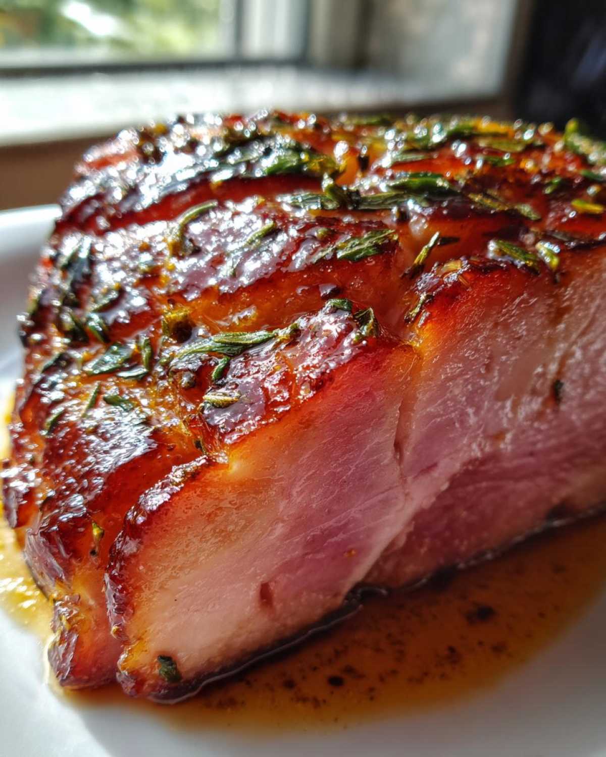 Herbed Honey Glazed Ham with Orange Zest - detail 4