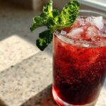 Hibiscus Peppermint Iced Tea
