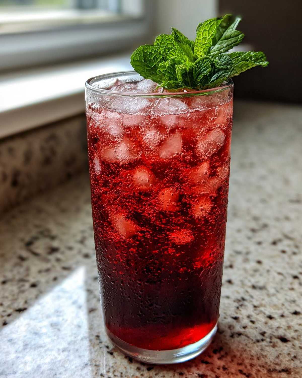 Hibiscus Peppermint Iced Tea - detail 4