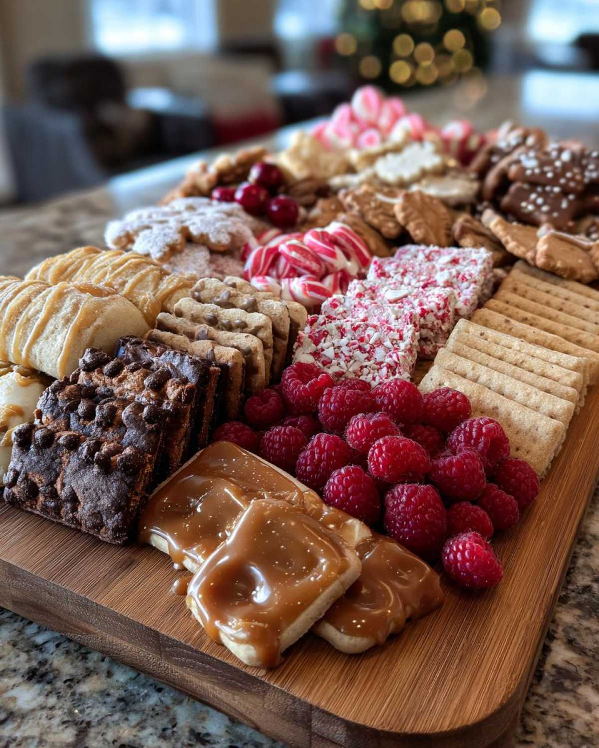 Holiday Cookie Charcuterie Board - detail 2