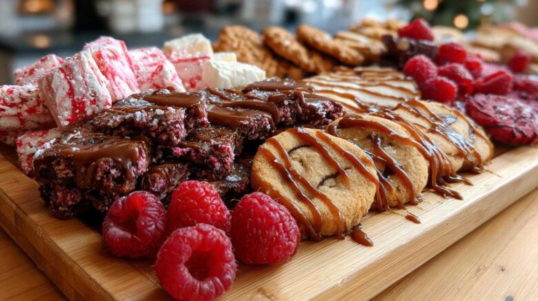 Holiday Cookie Charcuterie Board