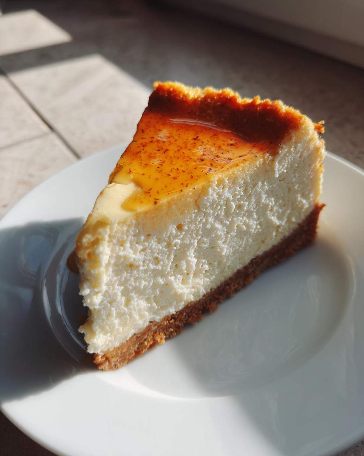 Honey Lavender Cheesecake - detail 1