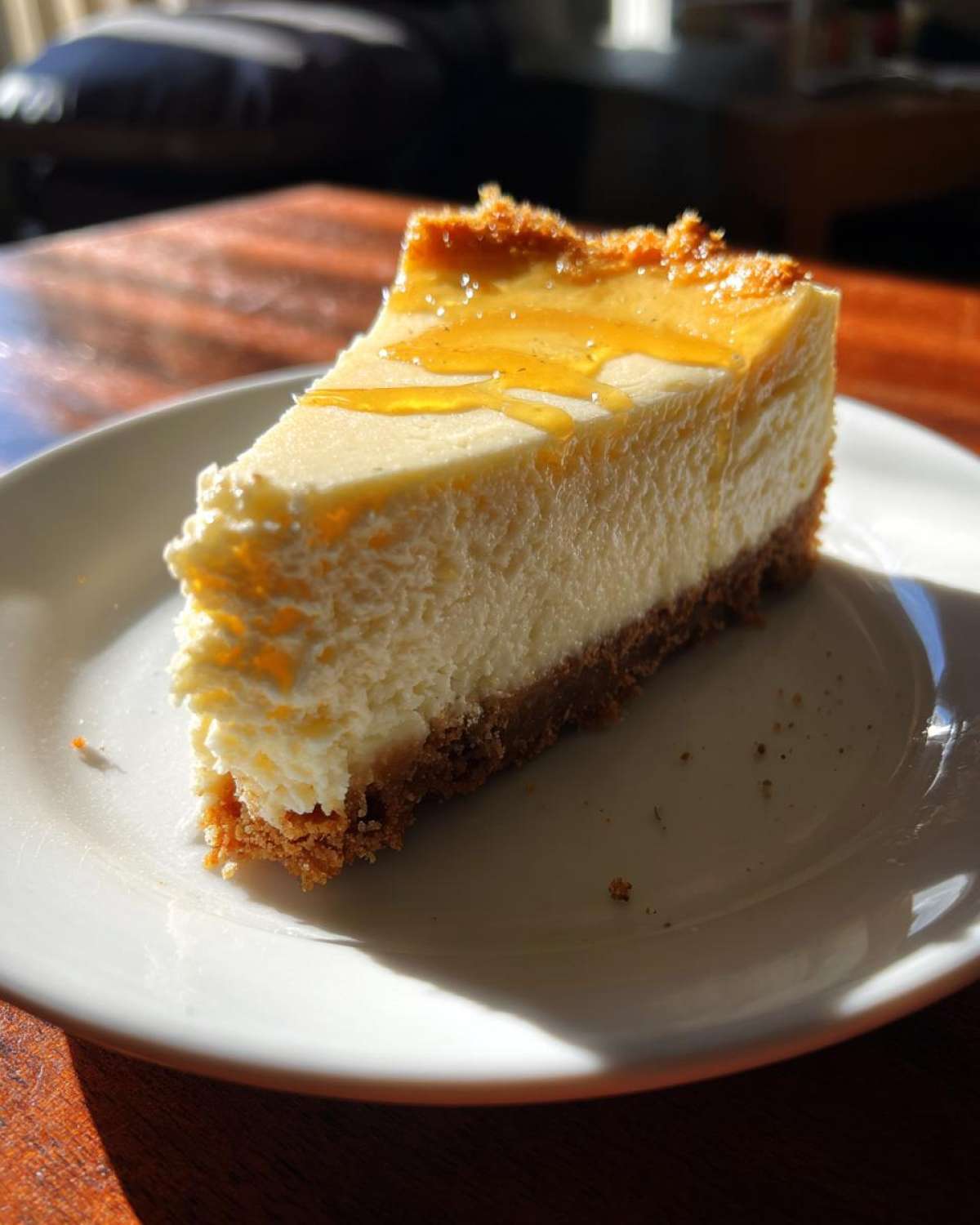 Honey Lavender Cheesecake - detail 2