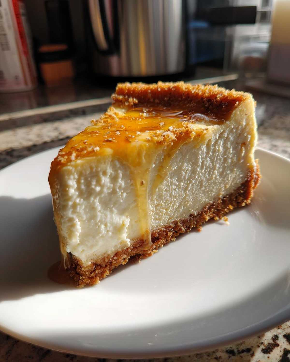 Honey Lavender Cheesecake - detail 4