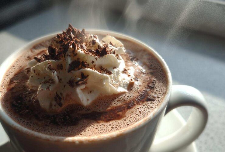 Hot Cocoa with Marshmallow Cream Liqueur