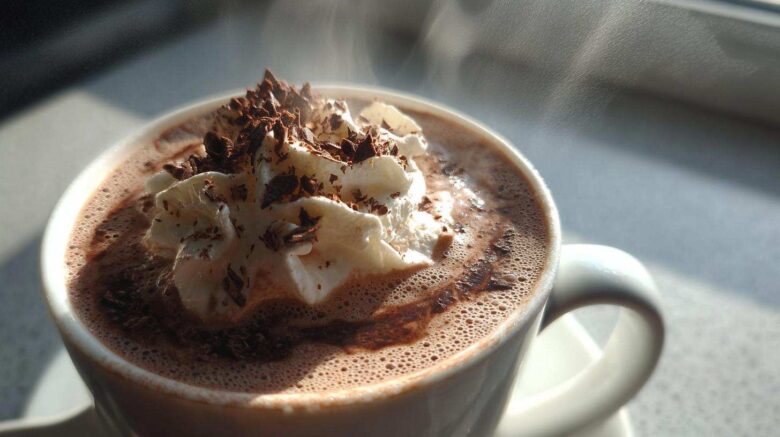 Hot Cocoa with Marshmallow Cream Liqueur