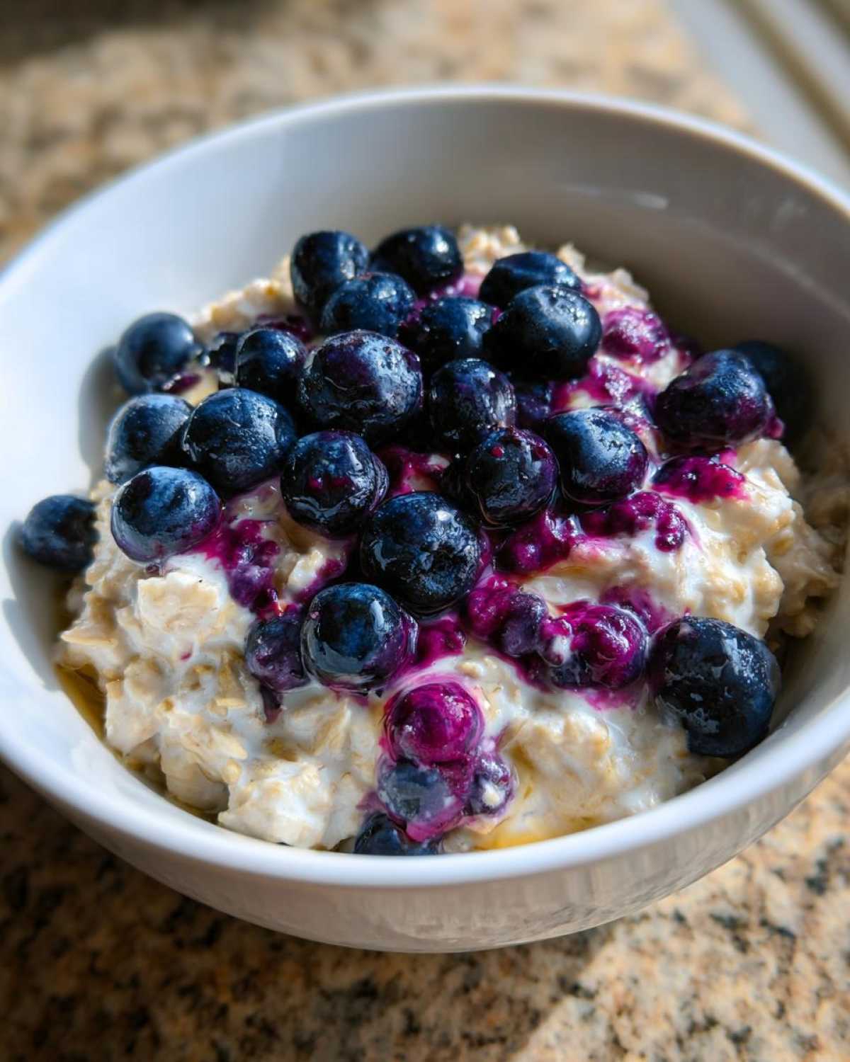 Kefir Blueberry Oatmeal - detail 2