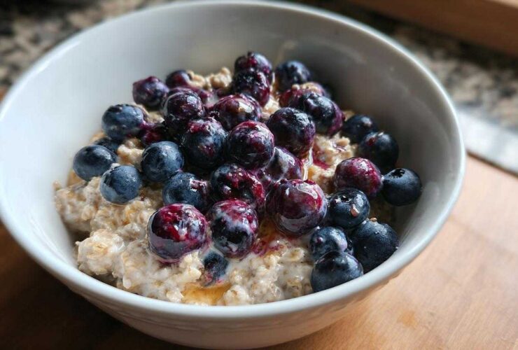 Kefir Blueberry Oatmeal