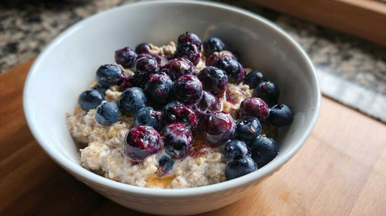 Kefir Blueberry Oatmeal
