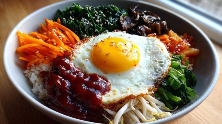 Korean Bibimbap Veggie Bowl