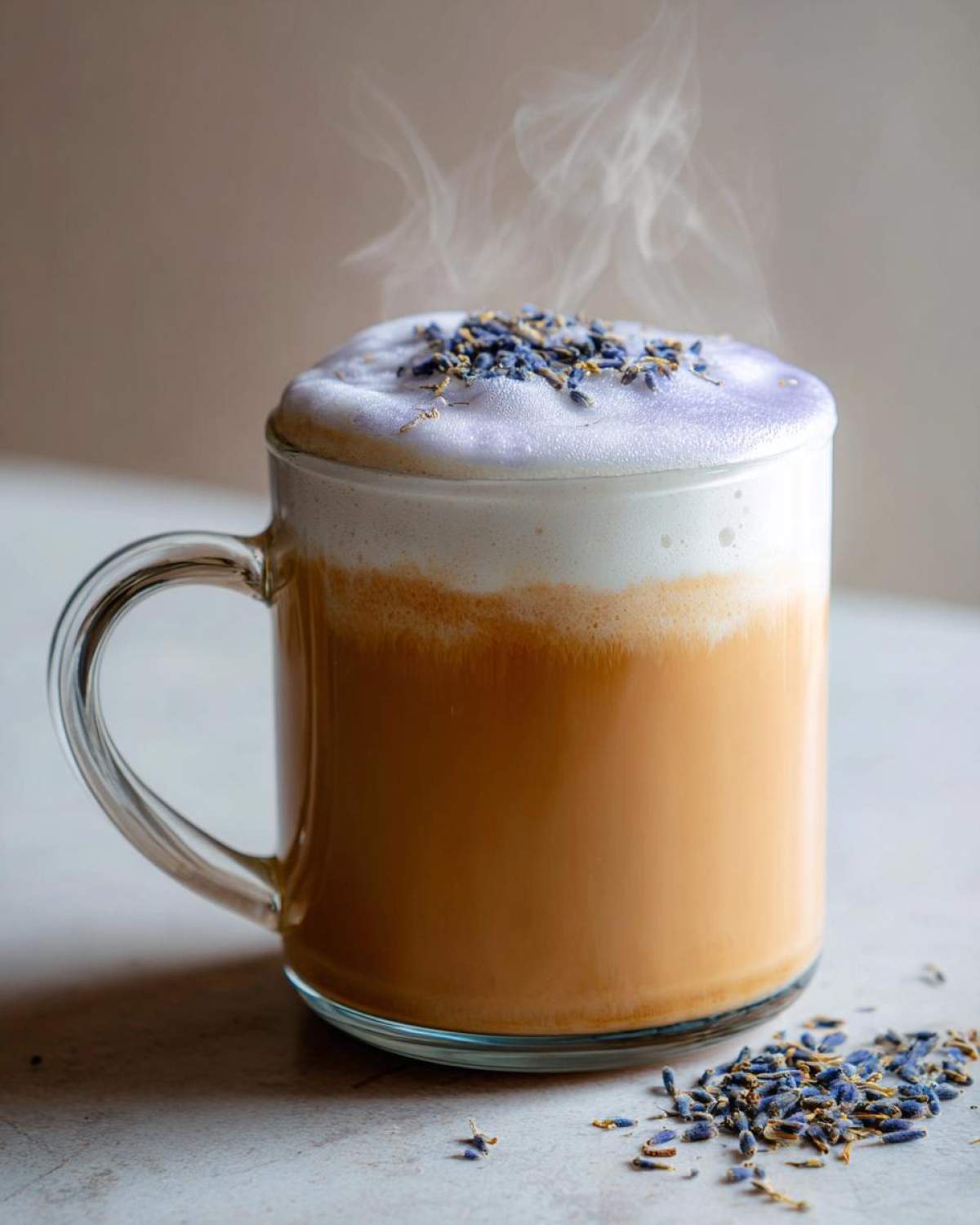 Lavender Earl Grey Tea Latte - detail 1