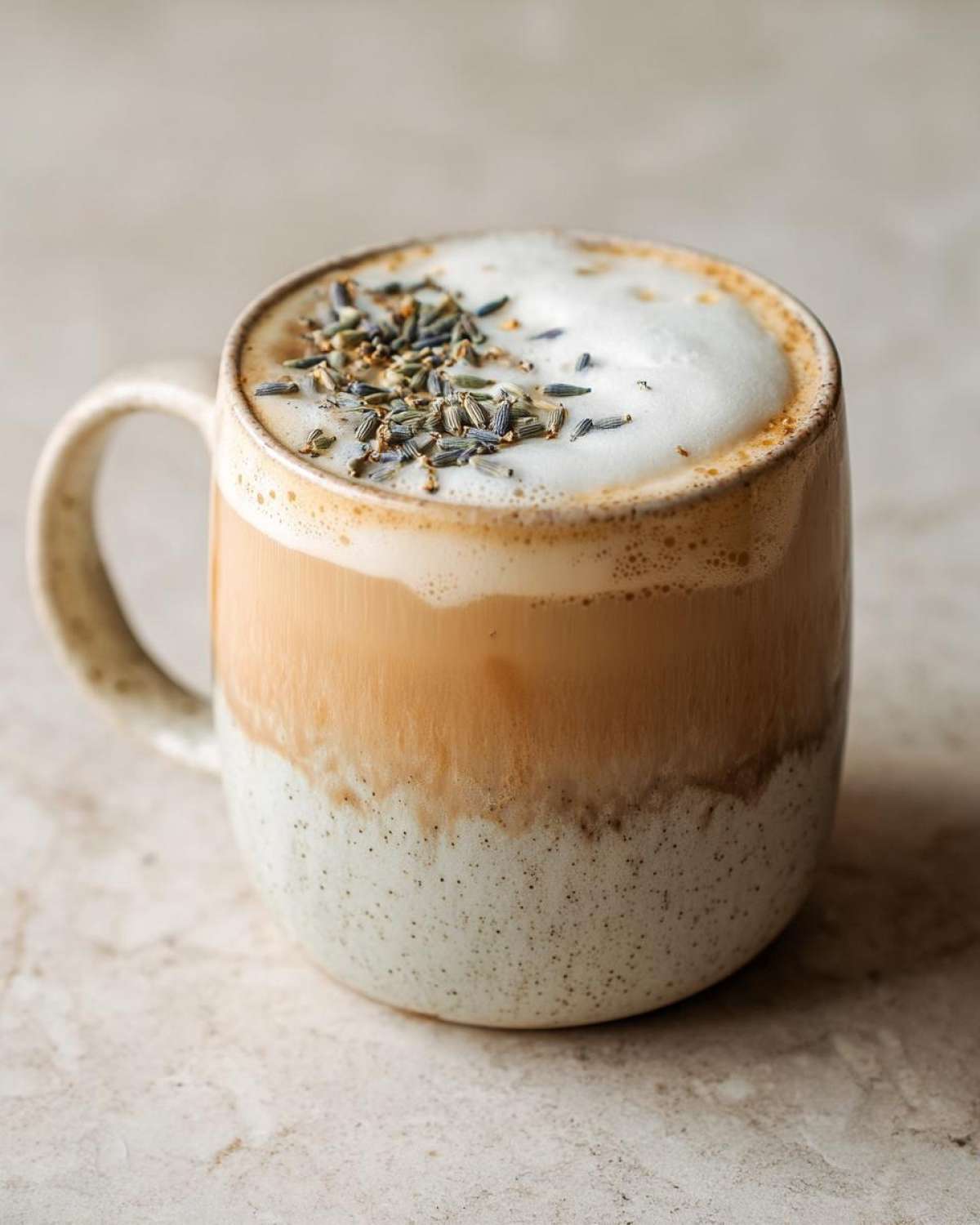 Lavender Earl Grey Tea Latte - detail 3