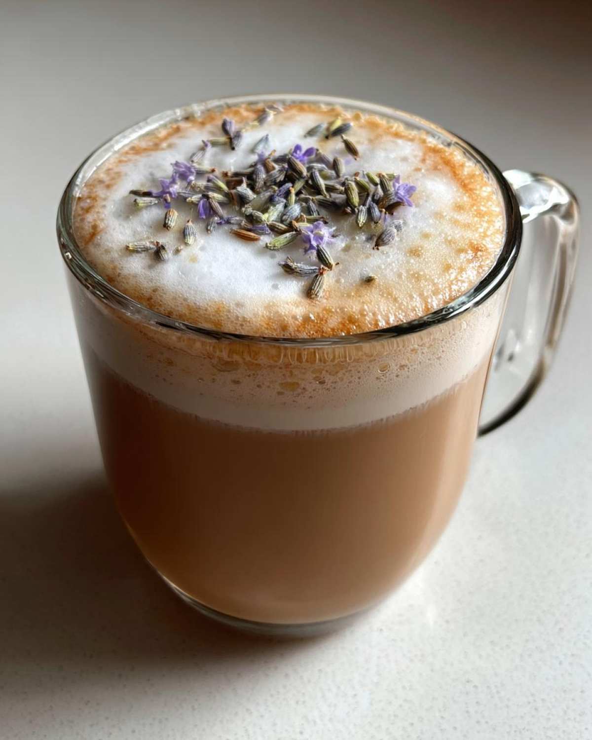 Lavender Earl Grey Tea Latte - detail 4