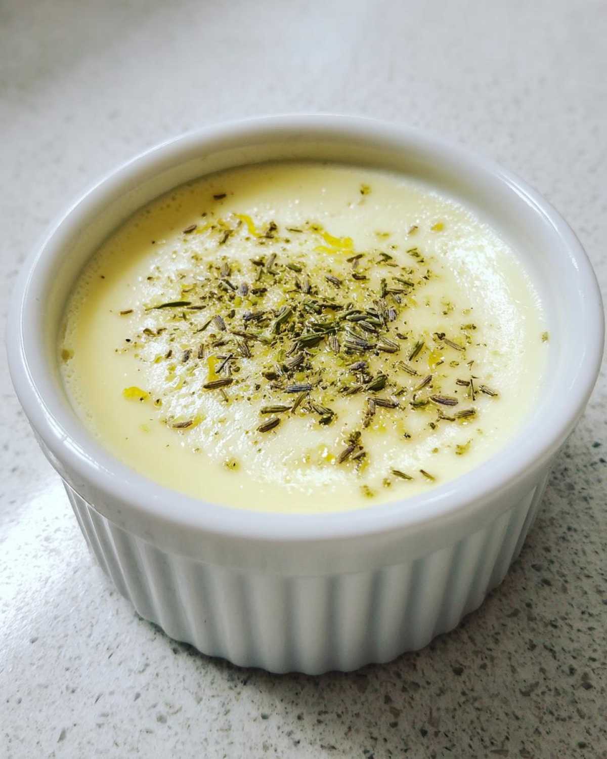Lavender Lemon Pots de Crème - detail 2