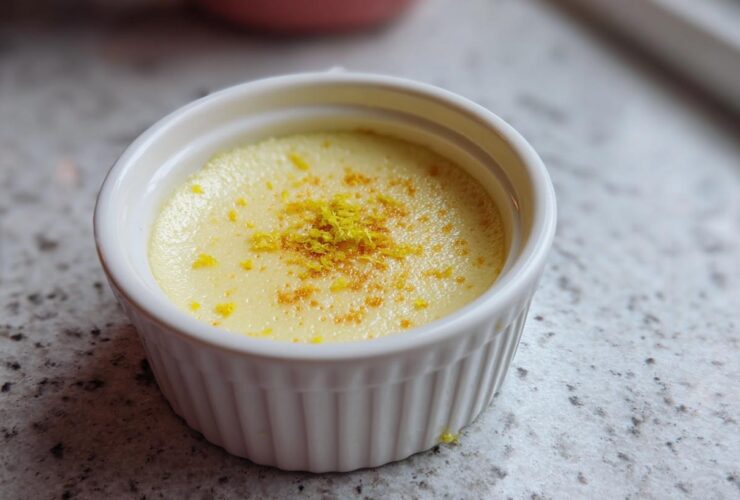 Lavender Lemon Pots de Crème