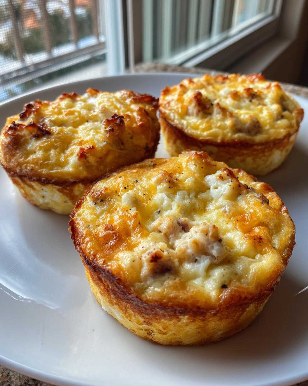 Leftover Turkey Quiche Cups - detail 1