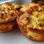 Leftover Turkey Quiche Cups