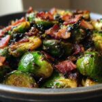 Maple Bacon Brussels Sprouts Skillet