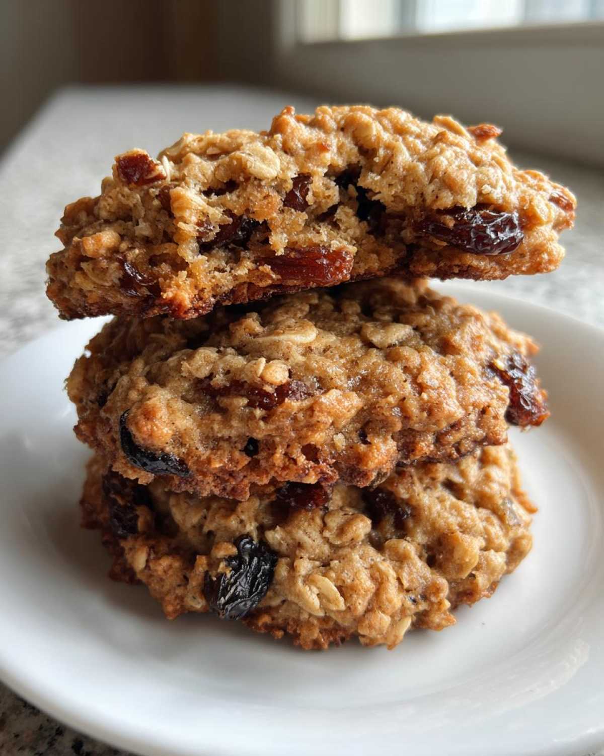 Maple Pecan Oatmeal Raisin Cookies - detail 3