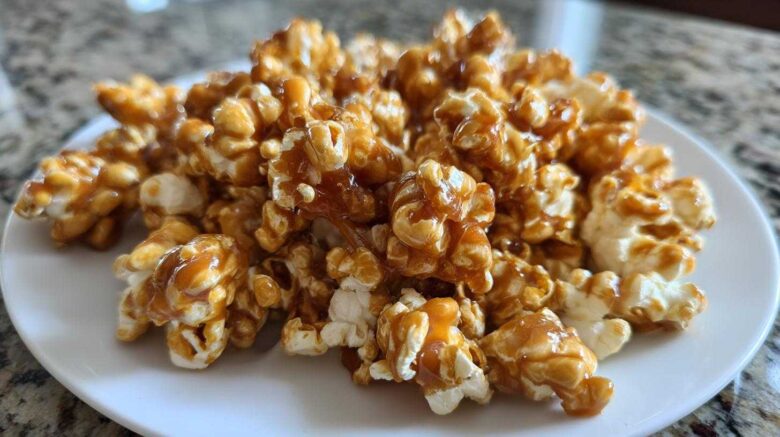 Miso Caramel Popcorn