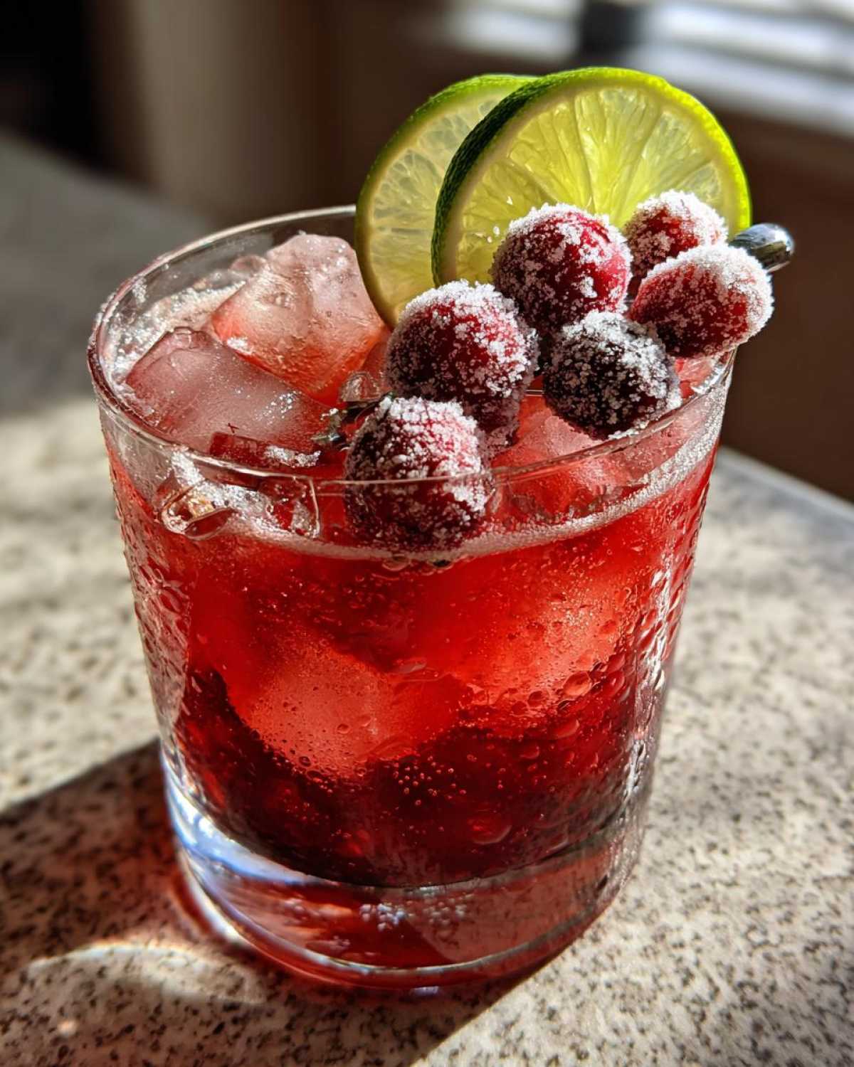 Mulled Cranberry Margarita - detail 1