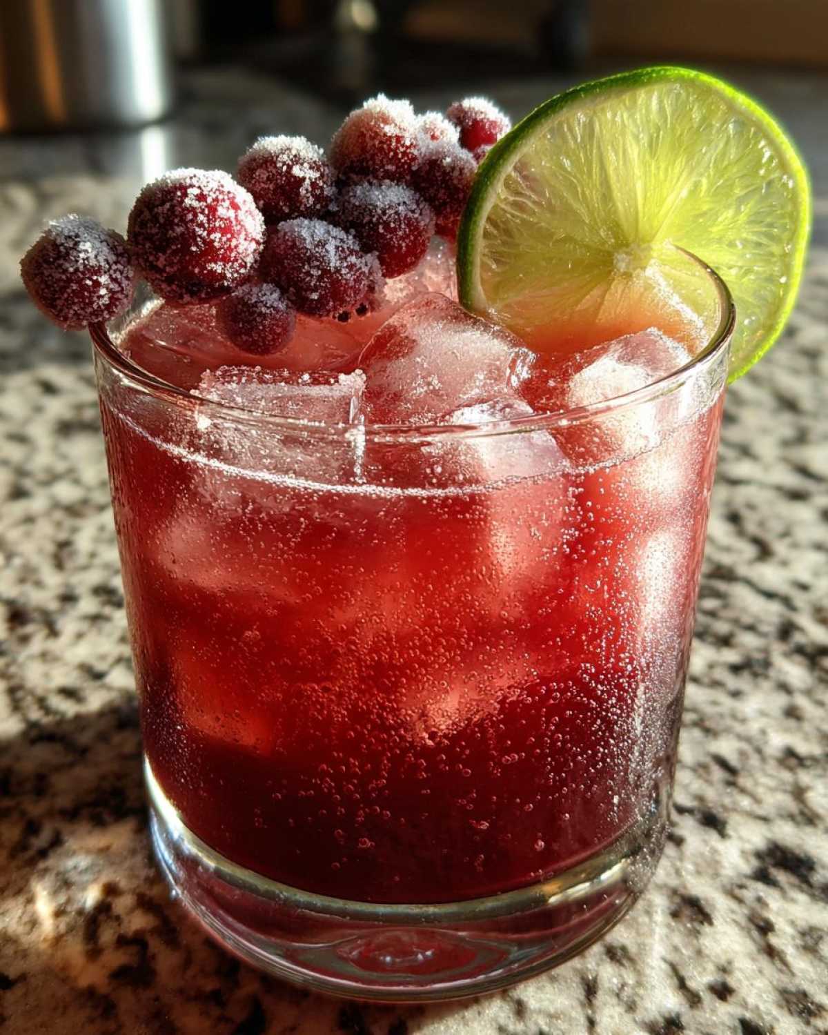 Mulled Cranberry Margarita - detail 2