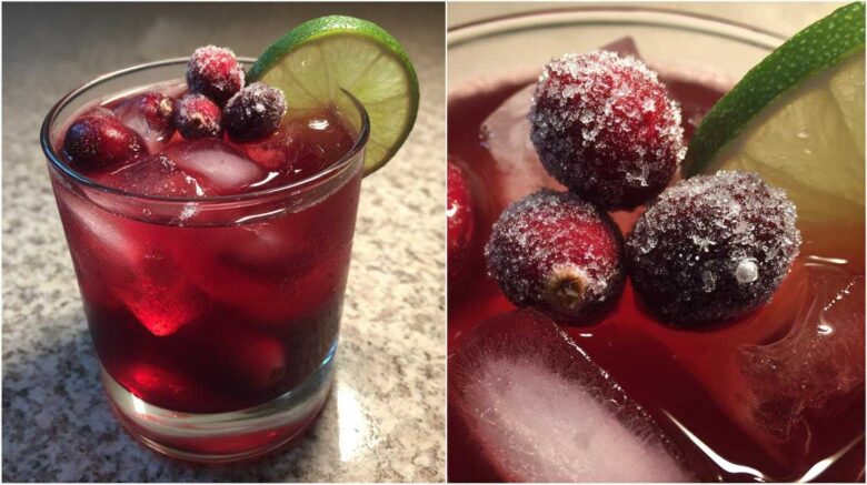 Mulled Cranberry Margarita