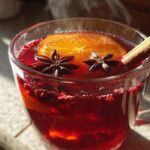 Mulled Raspberry Herbal Tea