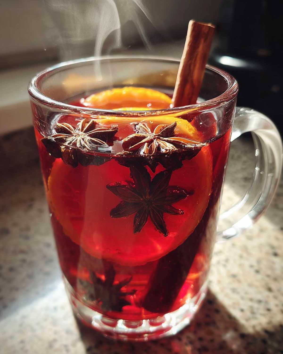 Mulled Raspberry Herbal Tea - detail 2