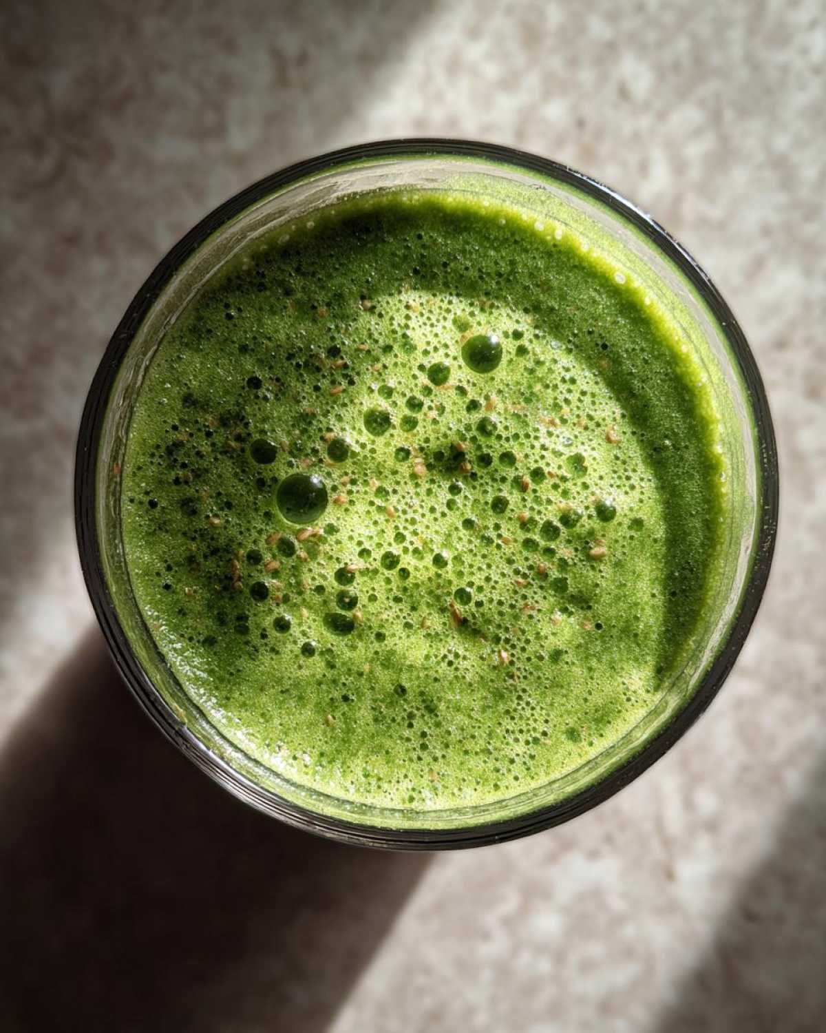 New Year’s Day Detox Green Smoothie - detail 3