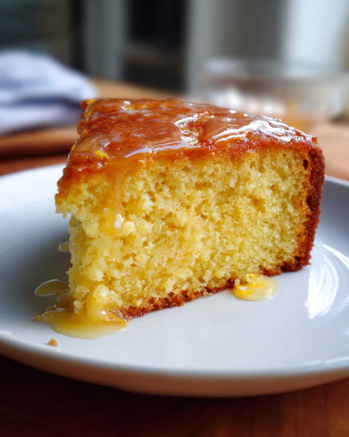 Olive Oil Blood Orange Cake - detail 1
