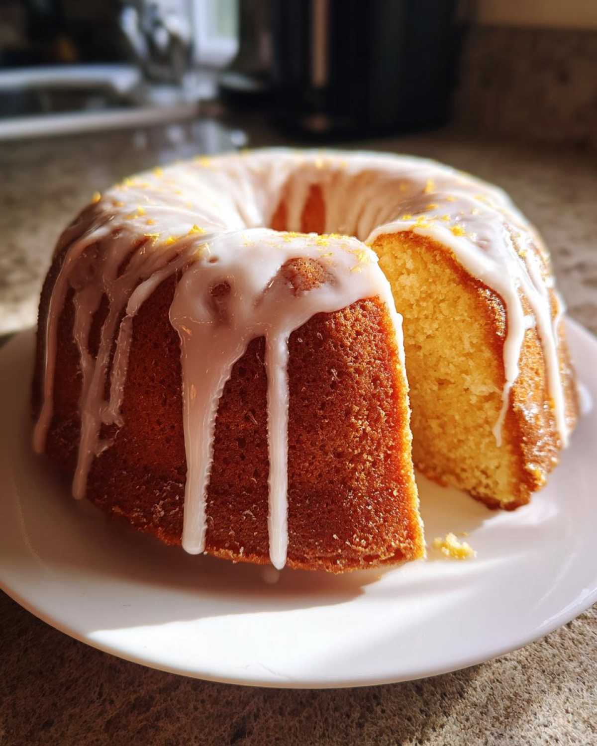 Orange Cardamom Bundt Cake - detail 2