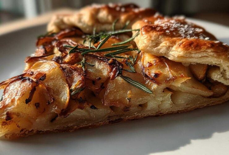 Pear Rosemary Galette