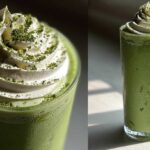 Peppermint Matcha Frappuccino