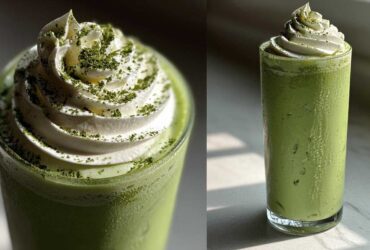 Peppermint Matcha Frappuccino