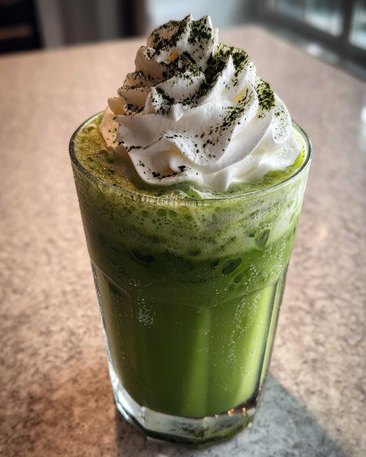 Peppermint Matcha Frappuccino - detail 4