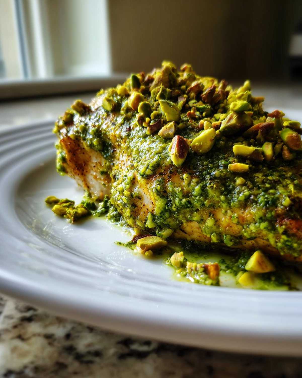 Pistachio Pesto Chicken Bake - detail 1
