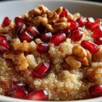 Pomegranate Quinoa Breakfast Bowl