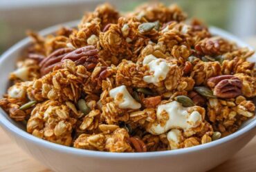 Pumpkin Cinnamon Spice Latte Granola