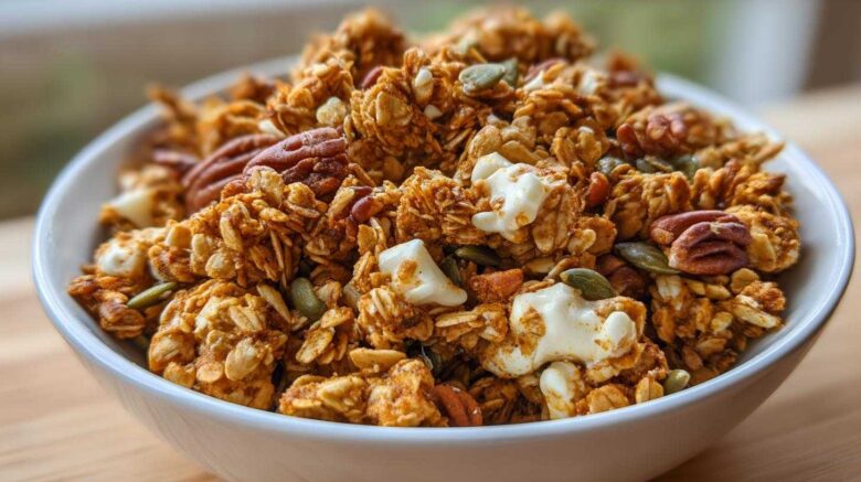 Pumpkin Cinnamon Spice Latte Granola