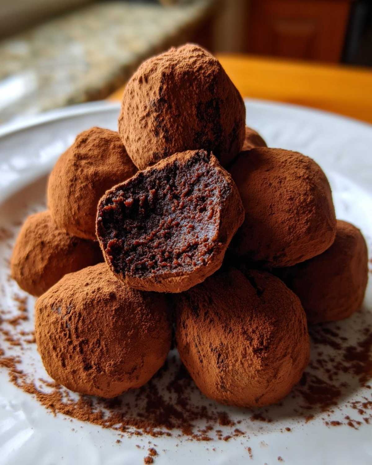 Pumpkin Spice Chocolate Truffles - detail 1