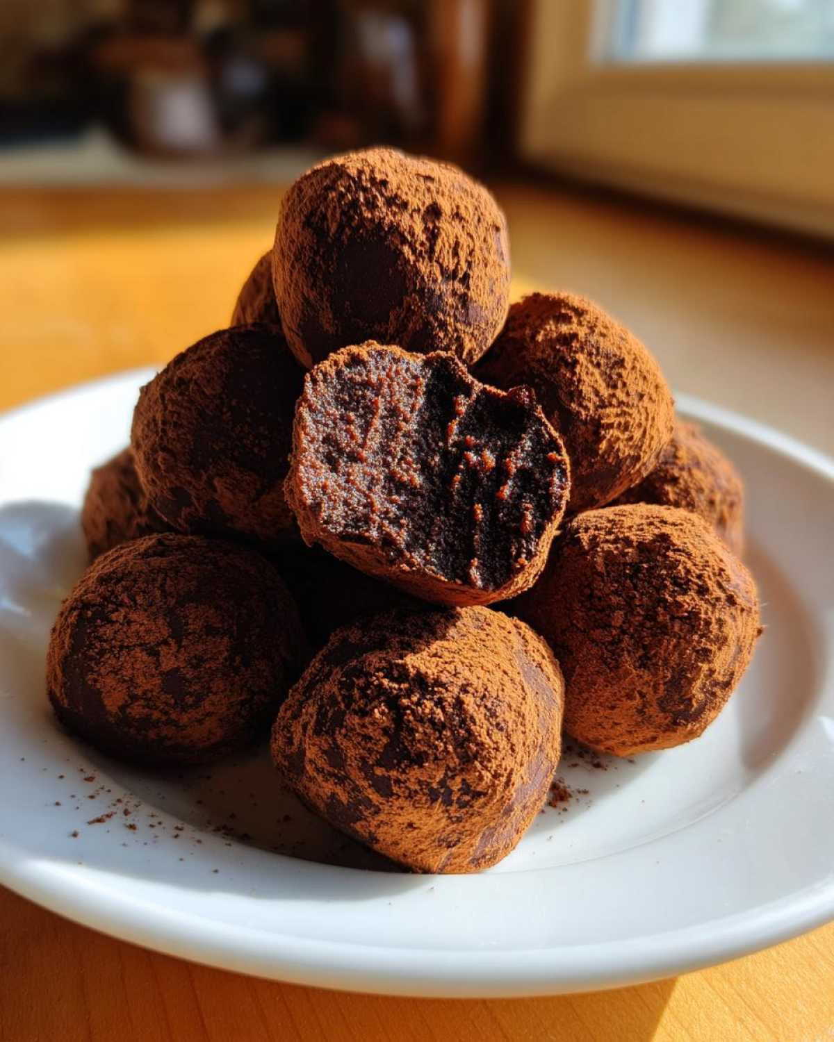 Pumpkin Spice Chocolate Truffles - detail 2