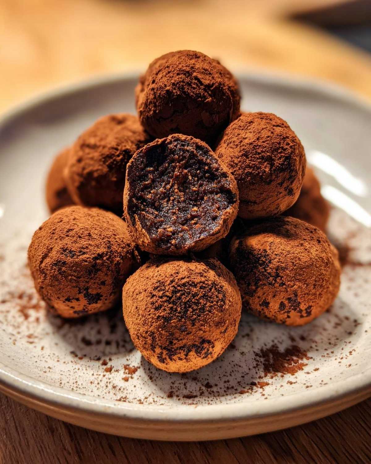 Pumpkin Spice Chocolate Truffles - detail 3
