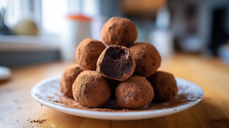 Pumpkin Spice Chocolate Truffles